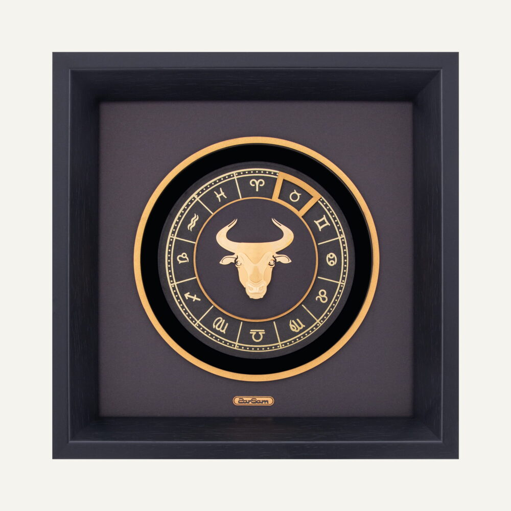 تابلو طلا ماه صور فلکی v2 اردیبهشت