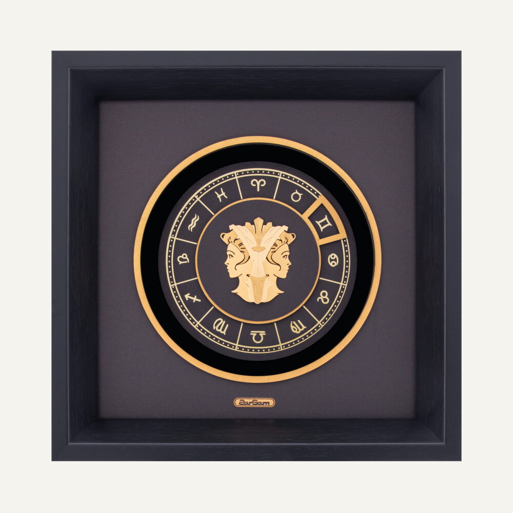 تابلو طلا ماه صور فلکی v2 خرداد