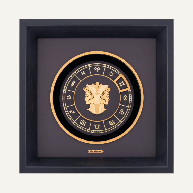 تابلو طلا ماه صور فلکی v2 خرداد