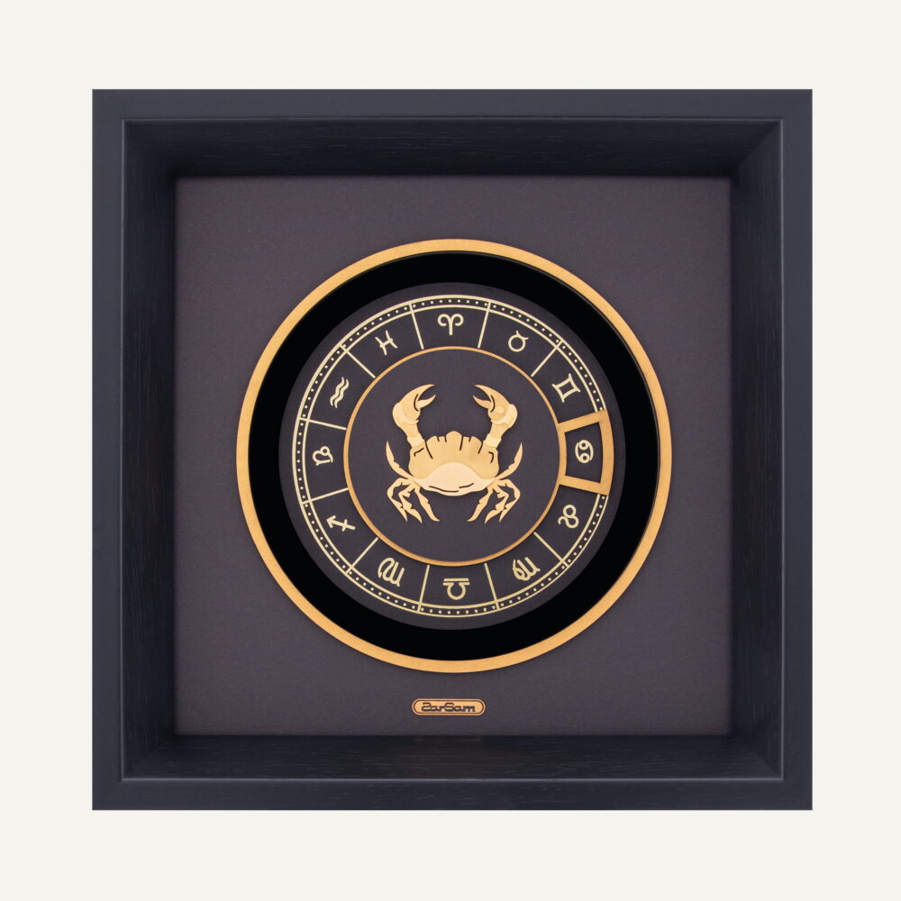 تابلو طلا ماه صور فلکی v2 تیر