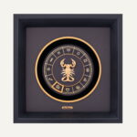 تابلو طلا ماه صور فلکی v2 آبان