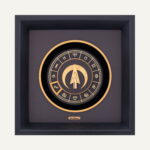 تابلو طلا ماه صور فلکی v2 آذر