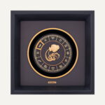 تابلو طلا ماه صور فلکی v2 بهمن