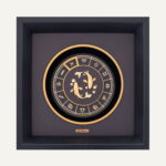 تابلو طلا ماه صور فلکی v2 اسفند