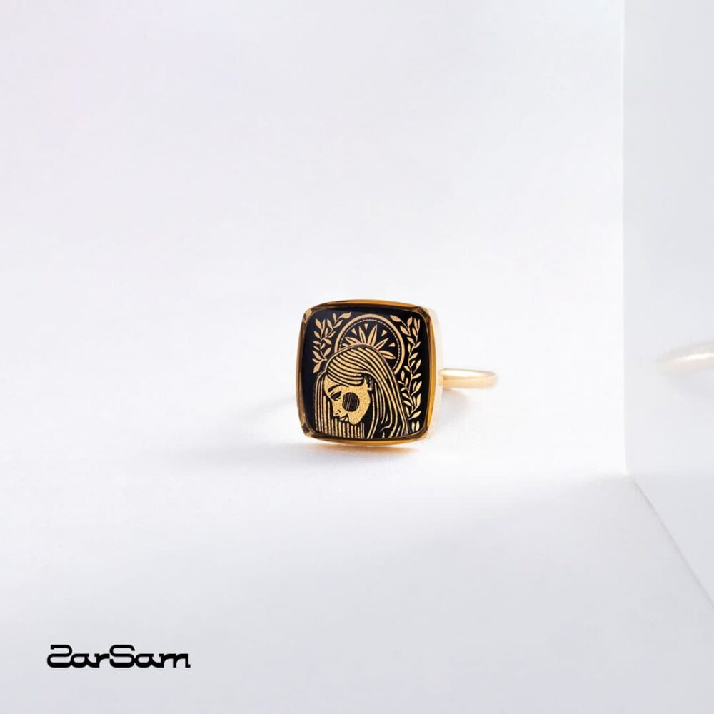 انگشتر شیدا سری ماه سا - 4