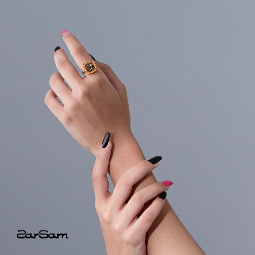 انگشتر مکتوب سری ماه سا - 3