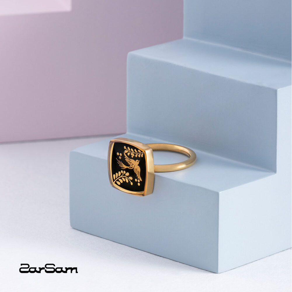 انگشتر پرستو سری ماه سا - 5