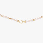 گردنبند مروارید زنانه تینا با آبکاری طلا سری زروار - 2