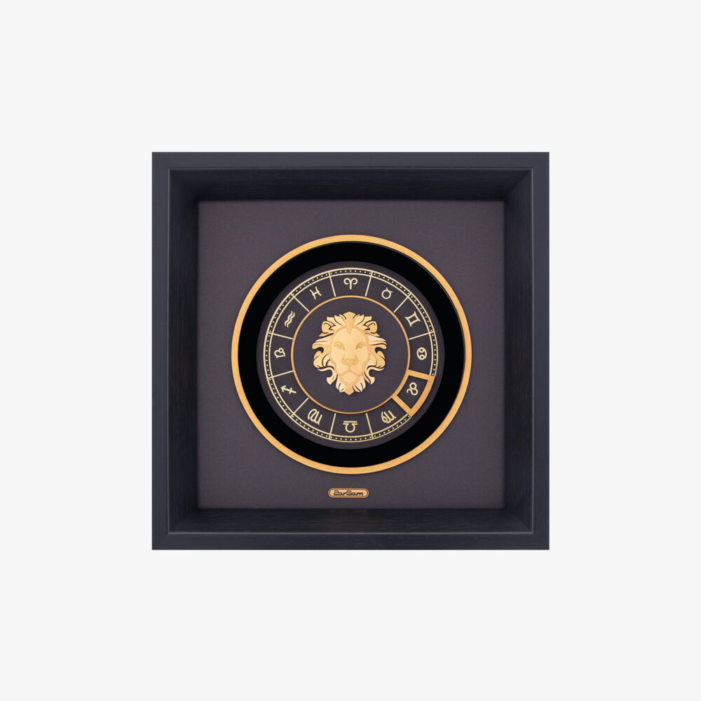 تابلو طلا ماه صور فلکی v2 مرداد - 1