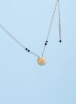 گردنبند زنانه الله با ورق طلا و زنجیر سری نشان - 3