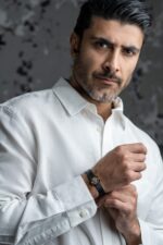 دستبند مردانه بهمن با ورق طلا و چرم سری جهان - 2