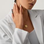گردنبند ورق طلا زنانه هیچ سری طوق