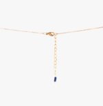 گردنبند زنانه هیچ با ورق طلا و زنجیر سری طوق - 5