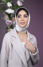 گردنبند زنانه بهار با ورق طلا و زنجیر سری شهرزاد - 2