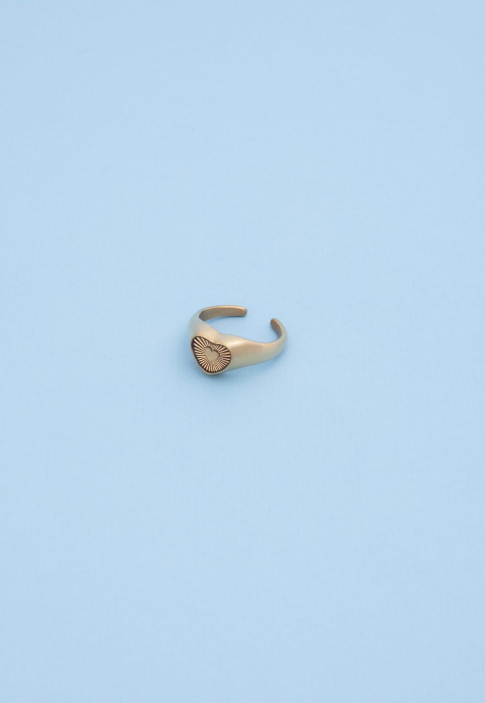 انگشتر زنانه وداد با ورق طلا سری مهر - 3