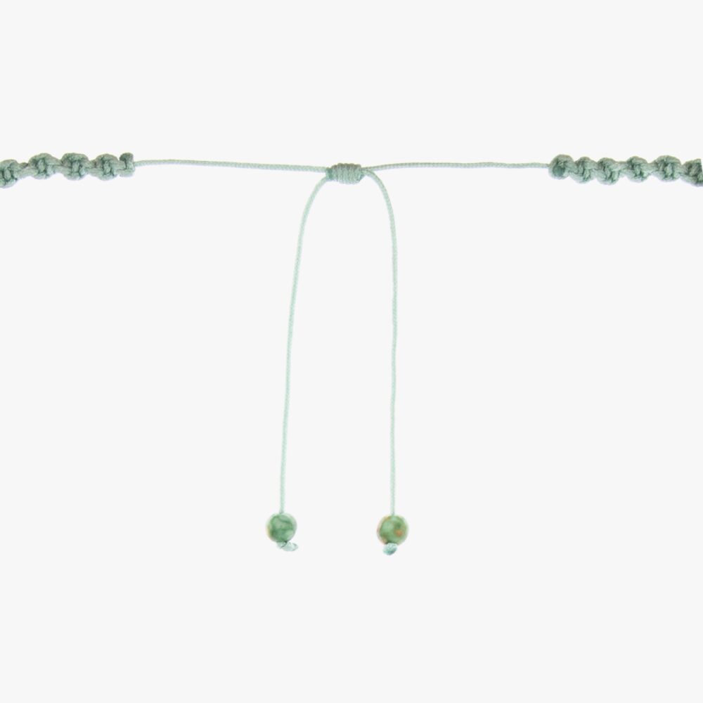 گردنبند بچه گانه دایناسور با ورق طلا و سنگ سری شادی - 3