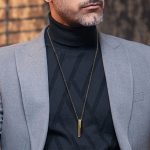 گردنبند ورق طلا مردانه آسا سری والا