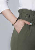 دستبند مردانه جاسپر با ورق طلا و سنگ سری آرتا - 3