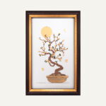 تابلو طلا طبیعت بن سای