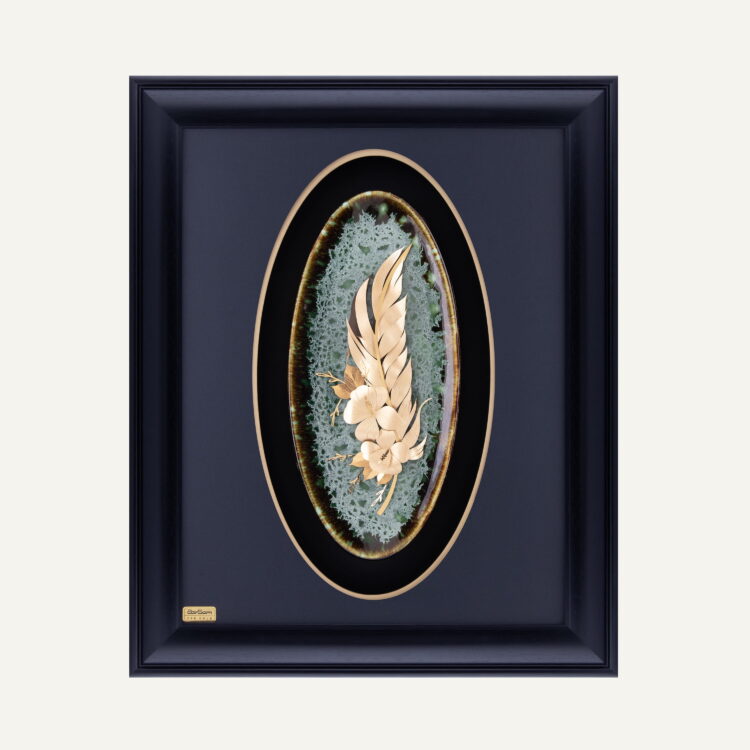 تابلو طلا طبیعت گلپر