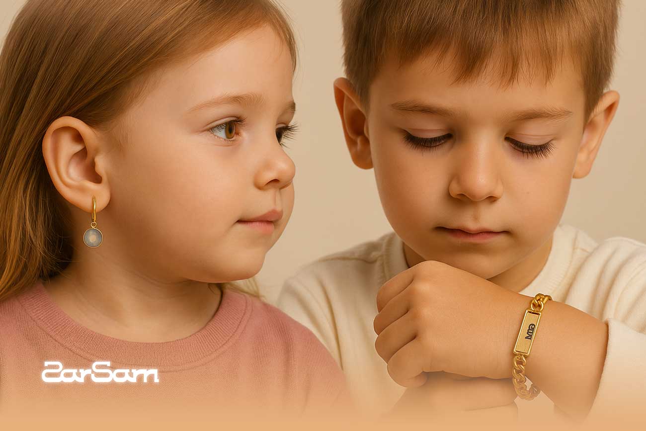 ایده هدیه طلا روز کودک بهترین مدل‌های دخترانه و پسرانه