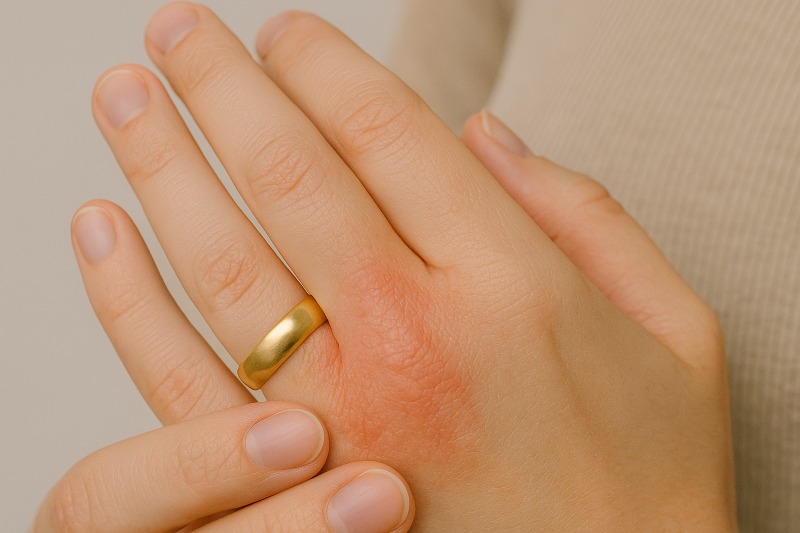 شایعترین علائم حساسیت به طلا که باید مراقبشان باشید