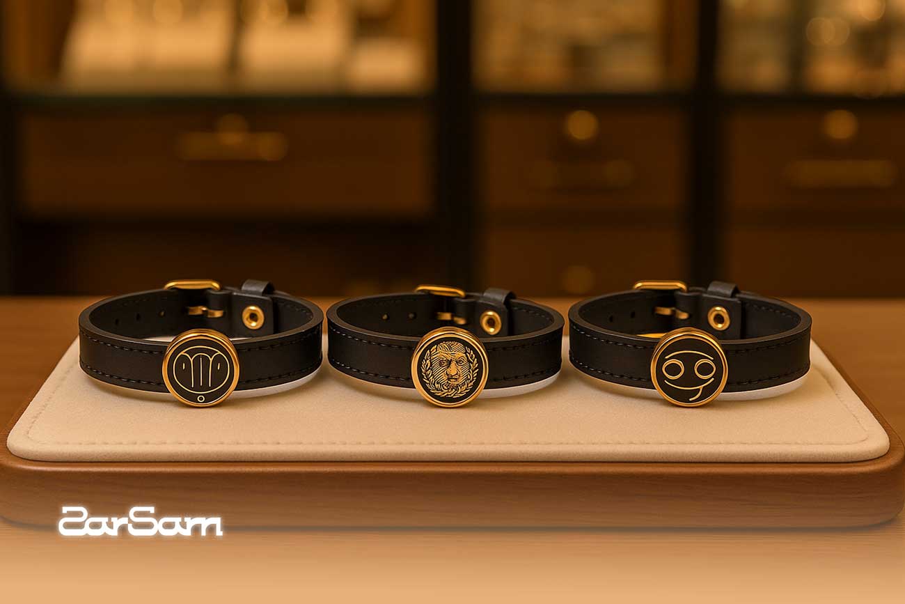 راهنمای انتخاب دستبند چرم روکش طلا | نکات مهم قبل از خرید