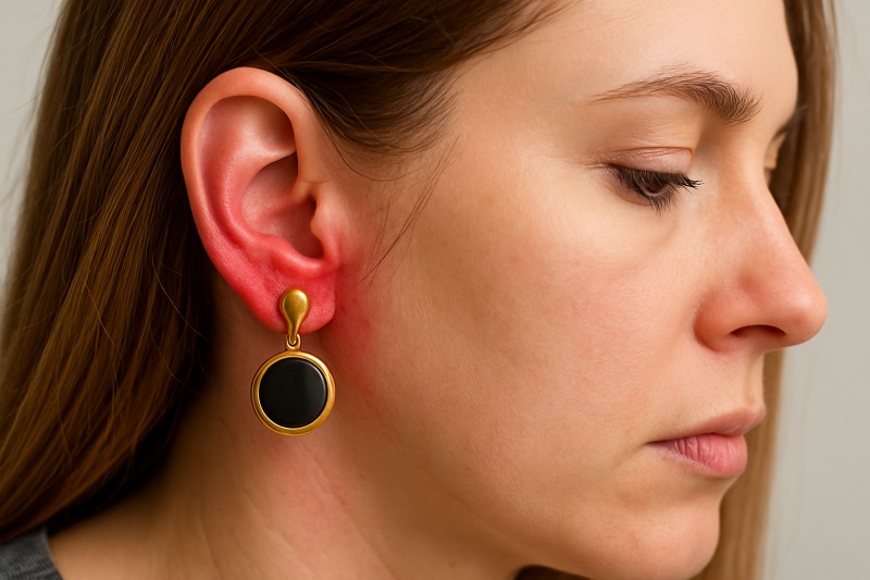 راه‌های پیشگیری از حساسیت به گوشواره طلا روکش‌ دار