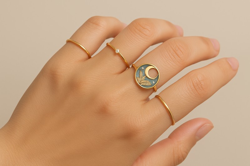 انواع انگشتر طلا ظریف کدام مدل برای شماست؟