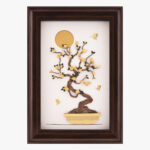 تابلو طلا طبیعت بن سای