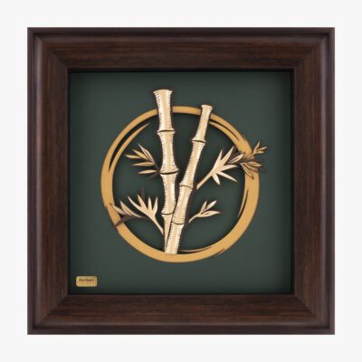 تابلو طلا طبیعت بامبو