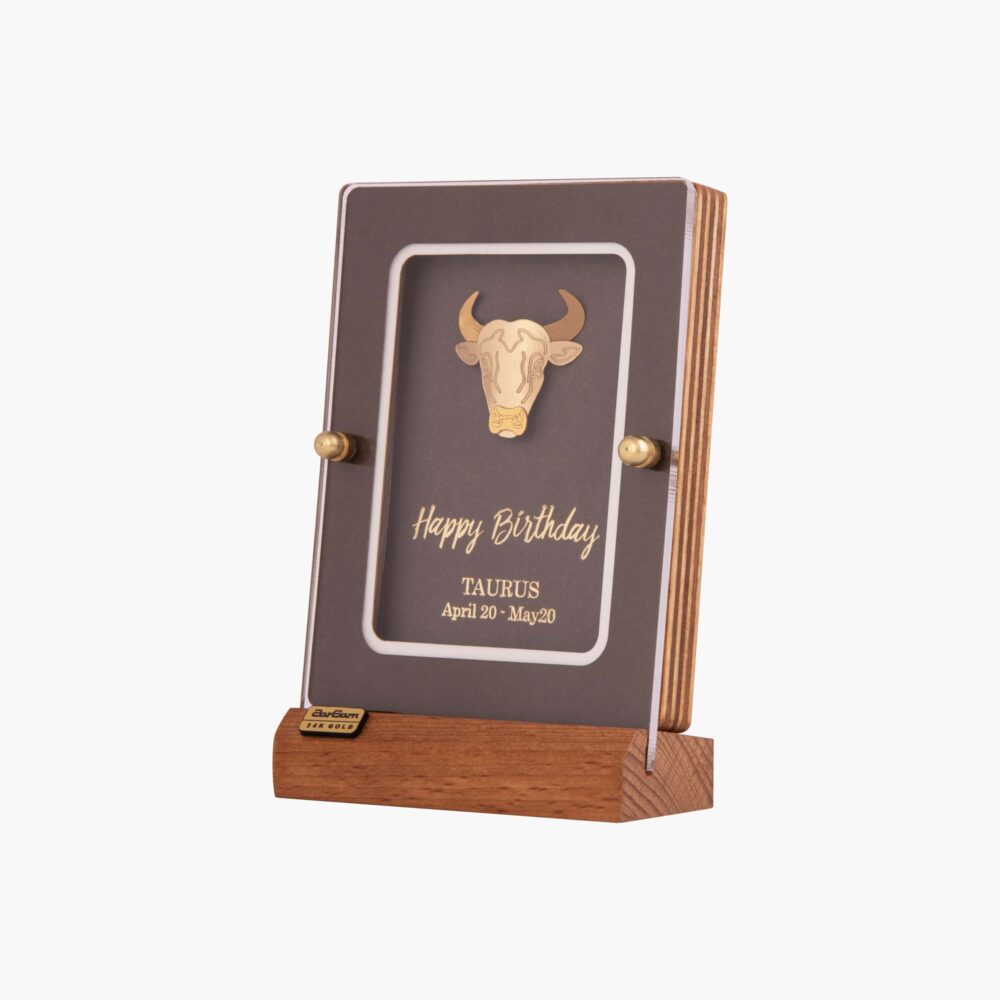 تابلو طلا ماه تولد اردیبهشت سری ماهان