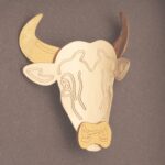 تابلو طلا ماه تولد اردیبهشت سری ماهان