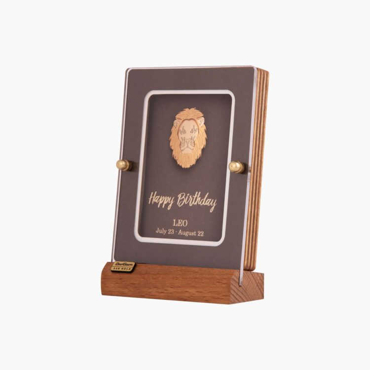 تابلو طلا ماه تولد مرداد سری ماهان