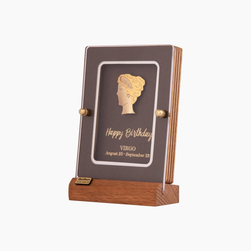 تابلو طلا ماه تولد شهریور سری ماهان