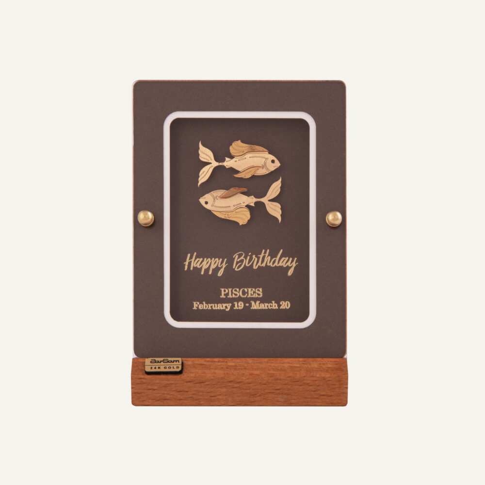 تابلو طلا ماه تولد اسفند سری ماهان تابلو طلا ماه تولد اسفند سری ماهان