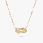 گردنبند نقره زنانه بینهایت سری سیمین