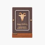 تابلو طلا ماه تولد دی سری ماهان