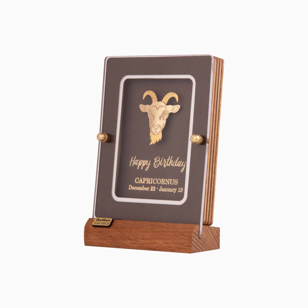 تابلو طلا ماه تولد دی سری ماهان