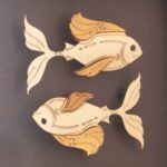 تابلو طلا ماه تولد اسفند سری ماهان