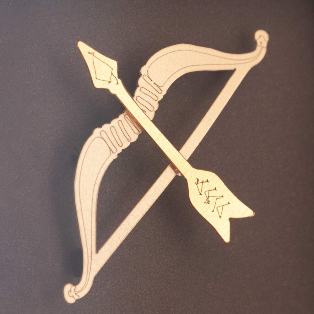 تابلو طلا ماه تولد آذر سری ماهان