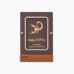 تابلو طلا ماه تولد آبان سری ماهان