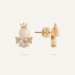 گوشواره مروارید زنانه فرشته سری زروار