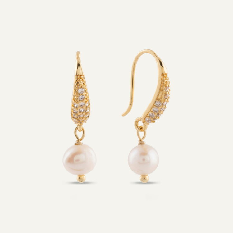 گوشواره مروارید زنانه دردانه سری زروار